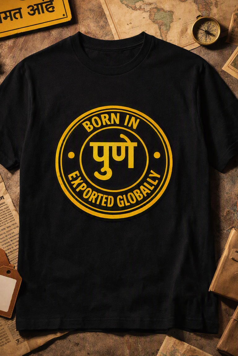 Born in Pune — Pride T-Shirt
