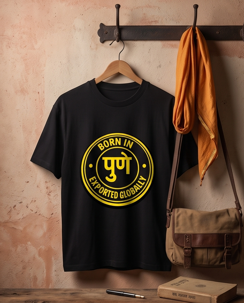 Born in Pune — Pride T-Shirt